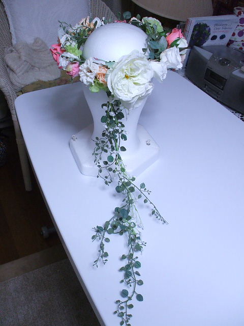 花嫁様の花冠