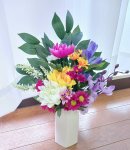 画像: 仏花レッスン